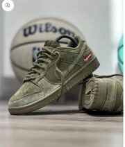 NIKE SB DUNK SUPREME OLIVE GREEN - Image 4